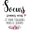 Soeurs sommes-nous