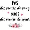 Des soeurs de coeur