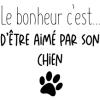 Aimé par son chien