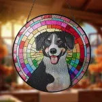 Stained Glass Suncatcher - ROUND - VN