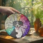 Stained Glass Suncatcher - ROUND - VN