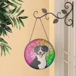 Stained Glass Suncatcher - ROUND - VN
