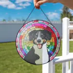 Stained Glass Suncatcher - ROUND - VN