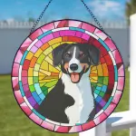 Stained Glass Suncatcher - ROUND - VN