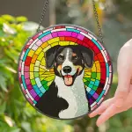 Stained Glass Suncatcher - ROUND - VN