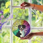 Stained Glass Suncatcher - ROUND - VN
