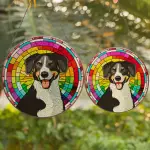 Stained Glass Suncatcher - ROUND - VN