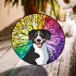 Stained Glass Suncatcher - ROUND - VN