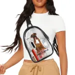 Unisex Transparent Sling Bag