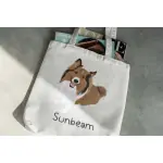 Zippered Tote Bag
