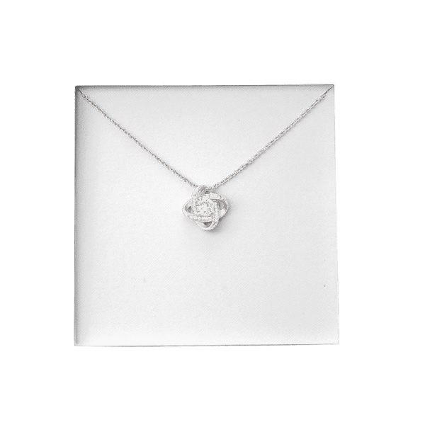 Happy Birthday Autumn Forever Love Heart Necklace 14k White Gold Finish Personalized Name Gifts