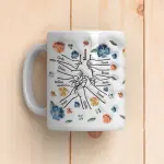 White 11oz Ceramic Mug (G)