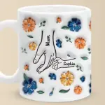 White 11oz Ceramic Mug (G)