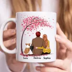 White 11oz Ceramic Mug 2 sides