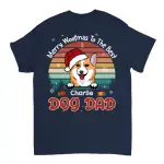 Heavyweight Unisex Crewneck T-shirt  - 4-0 (Front - Dark) - For UK, US, EU