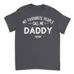 Heavyweight Unisex Crewneck T-shirt  - 4-0 (Front - Dark) - For UK, US, EU