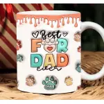 White 11oz Ceramic Mug 1 side