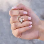 14k Weissgold Finish - Standard Box