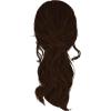 Dutt/Zopf 3 dunkelbraun