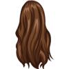 Lange Haare 1 braun