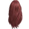 Lange Haare 3 rot