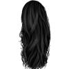 Lange Haare 4 schwarz