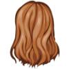 Mittellange Haare 1 hellbraun