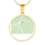 Buyer Upload Circle Necklace with Engraving