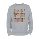 Flannels Hayrides Pumpkins Sweaters Bonfires