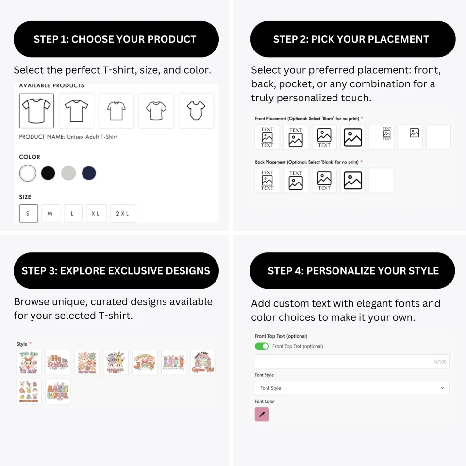 how-to-design-custom-Retro-Easter-t-shirt-personalization-options-artfulane
