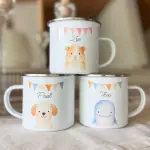 Emaille Tasse