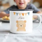 Emaille Tasse