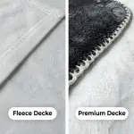 Dünne Fleece Decke