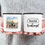 Emaille Tasse