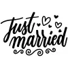 Just married