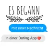 Es began mit einer Nachricht in einer Dating App - Poster