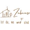 Stammbaum Spruch - Zuhause ist da, wo wir sind