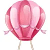 Baby-Decke-#2---Tiere-Ballon_0001_Ballon-Rosa