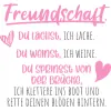 Freundschaft - Du last, ich lache