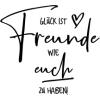 Glück ist  Freunde wie euch zu haben! 