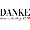 Danke dass es dich gibt