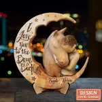 CUSTOM 2 LAYERED WOODEN ART HORSE