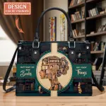 Leather Handbag With Long Straps