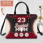 Leather Handbag With Long Straps