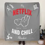 Single Layer Fleece Blanket