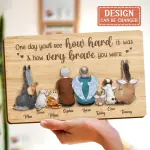 CUSTOM 2 LAYERED WOODEN ART EDIT TMTIDEA