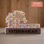 Custom Shape Acrylic Plaque AVA New