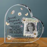 Heart-Shaped Acrylic Plaque YC