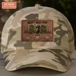 Leather Patch Bio-Washed Classic Dad Hat