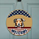 Circle Door Sign